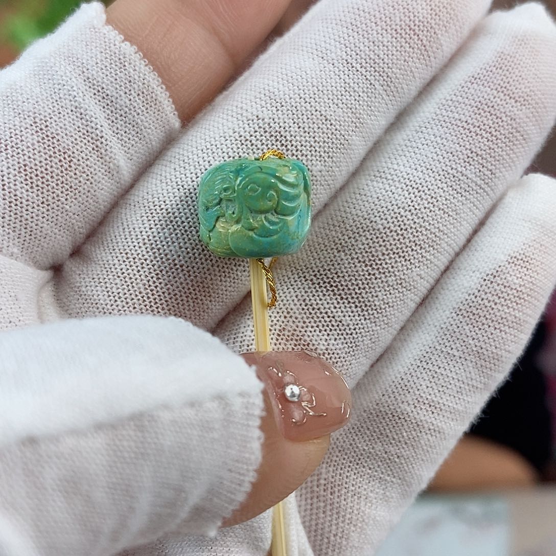 绿松石珠宝奇石未镶嵌