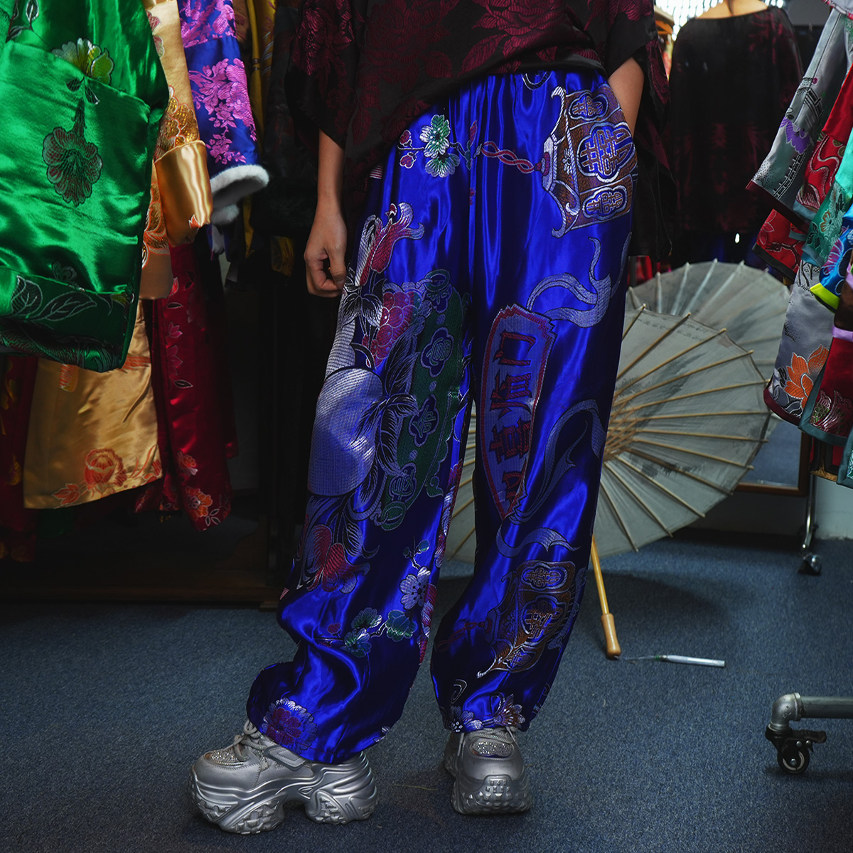 6-老织锦棉裤定制（老织锦有岁月痕迹介意勿拍）