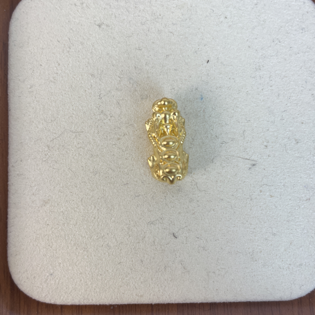 0.49g貔貅足金999先鉴定后发货黄金配件