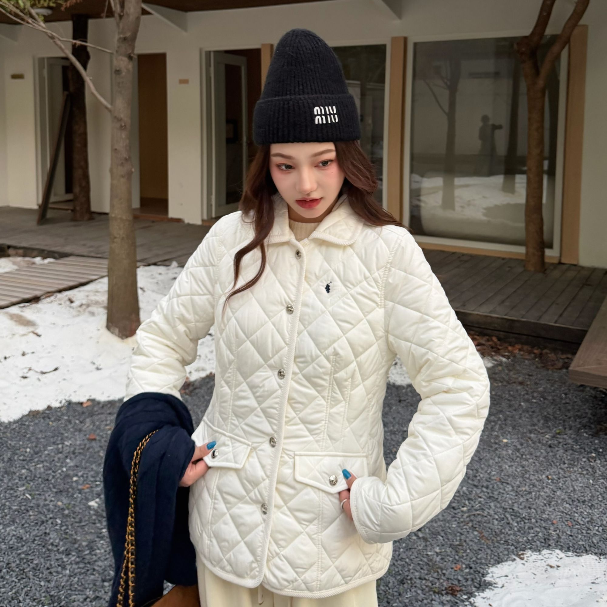 25年秋冬新款RL白雪公主棉服外套 