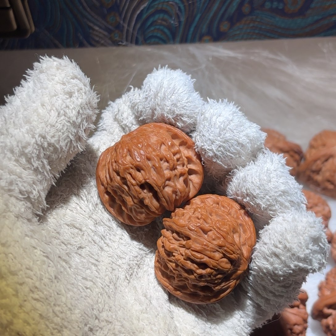 ****心吊坠文玩核桃毕业全品正磨磨盘