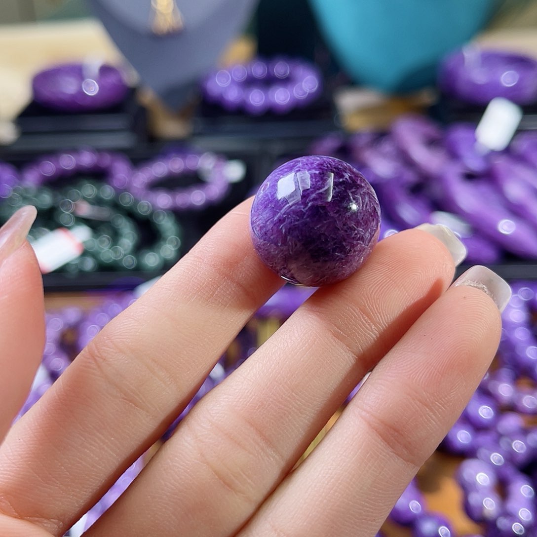 查罗石（紫龙晶）单株20未镶嵌