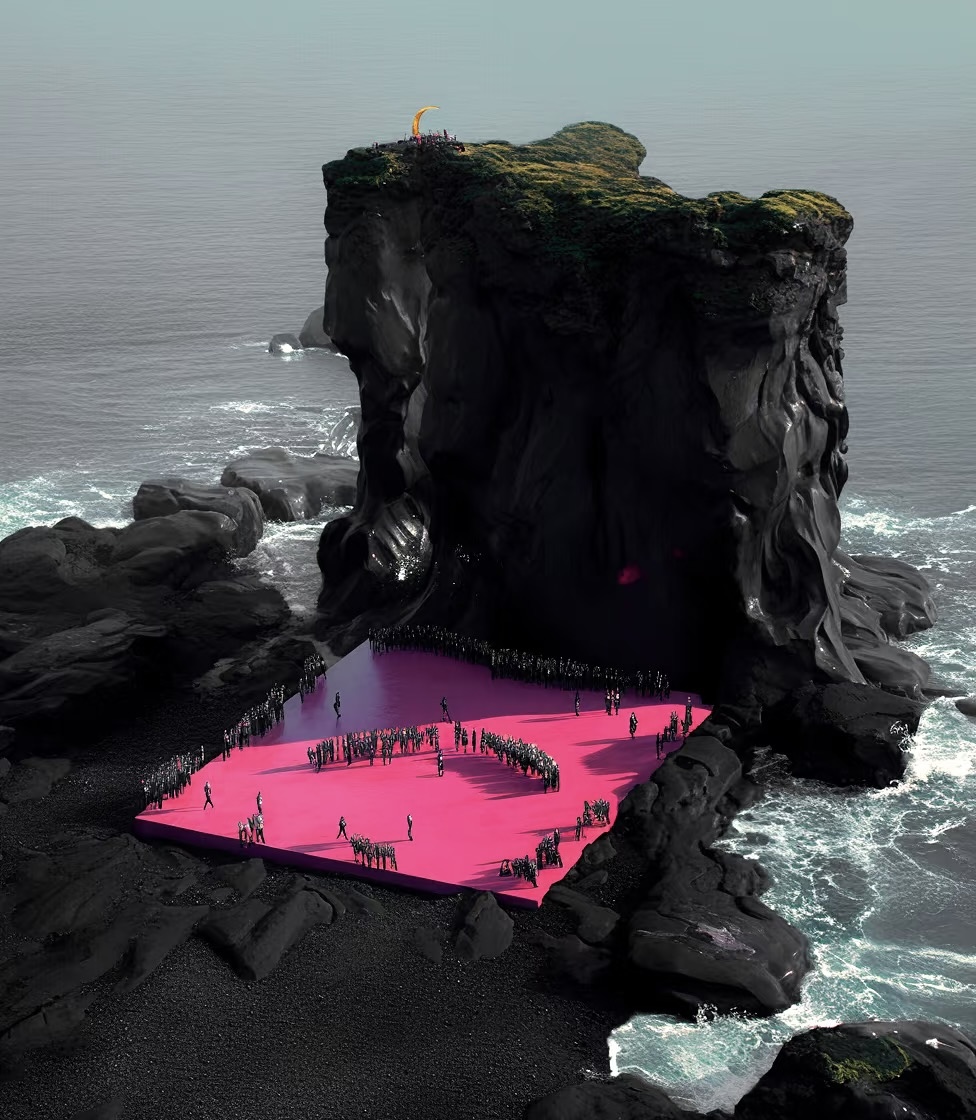 【MEIMEI】CGD03 满印提花字母羽绒服马甲 女同款