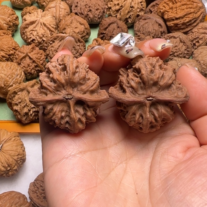 吊坠文玩核桃39➕全品野狼