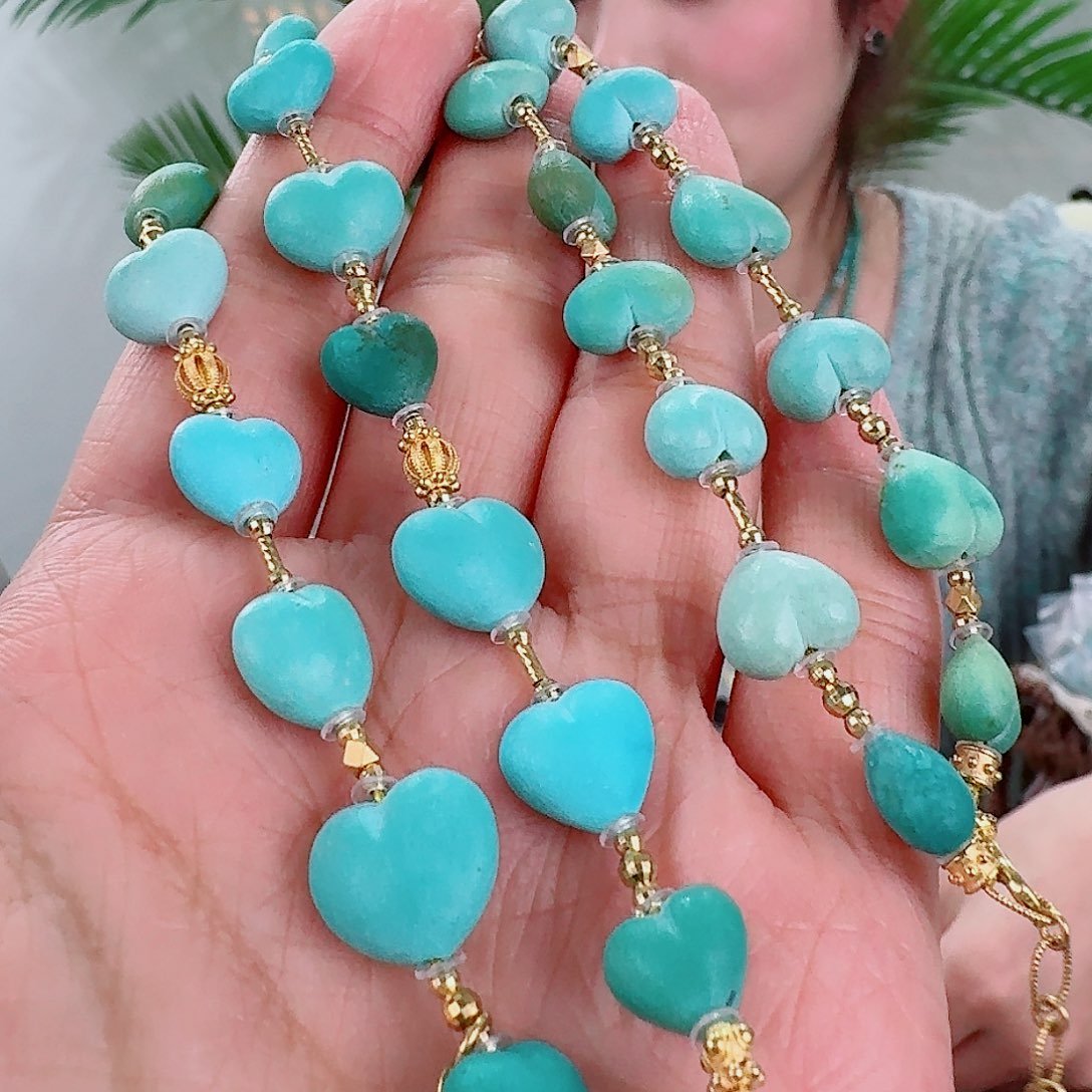 未镶嵌绿松石珠宝奇石