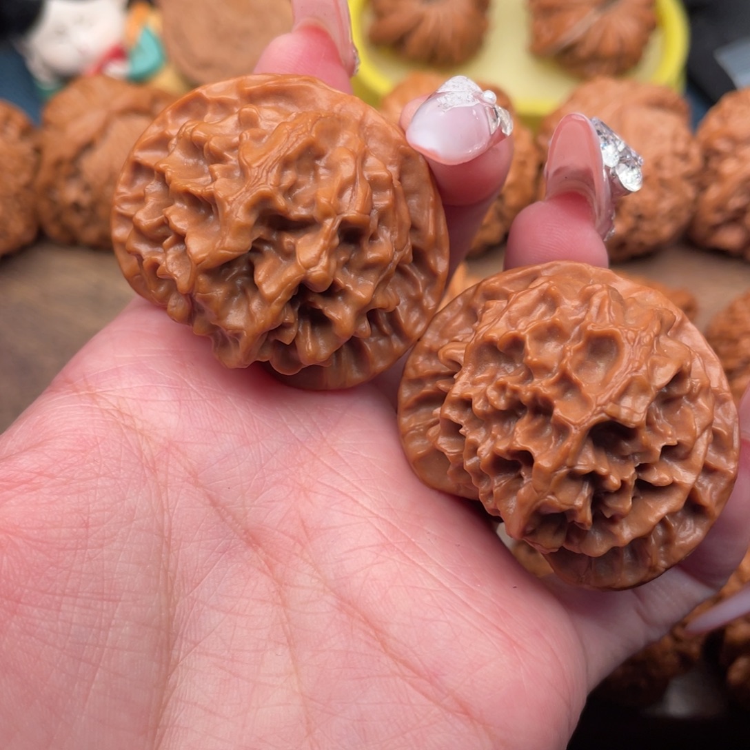 把件文玩核桃全品精配毕业龙鳞纹43