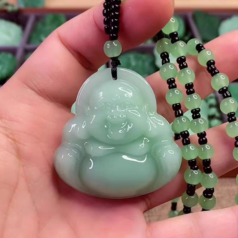 【港奢珠宝】高定典藏中式弥勒佛笑面佛臻品收藏吊坠-无礼盒