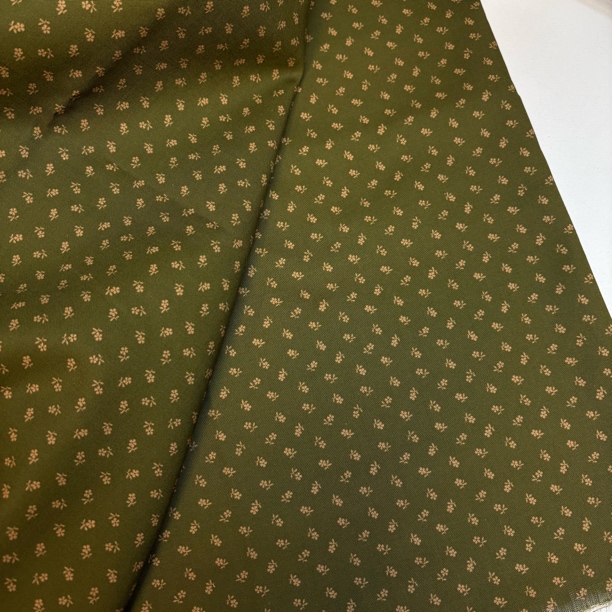 06032 复古碎花布料，宽幅140cm，拍一件是一米