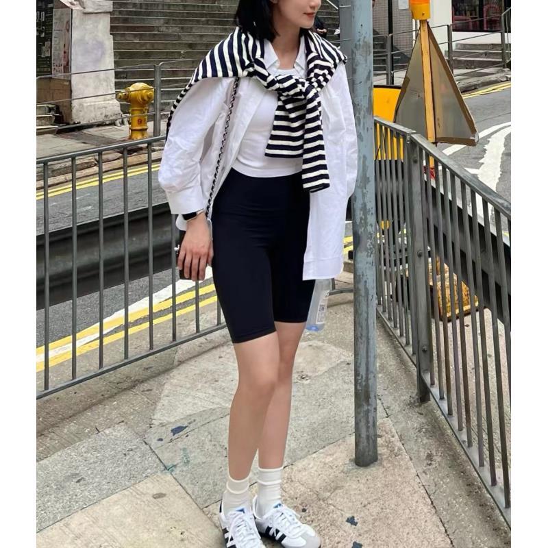 Align 女士高腰紧身短裤 10寸" 瑜伽裤裸感丨