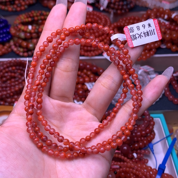 未镶嵌手链南红玛瑙30号卡4