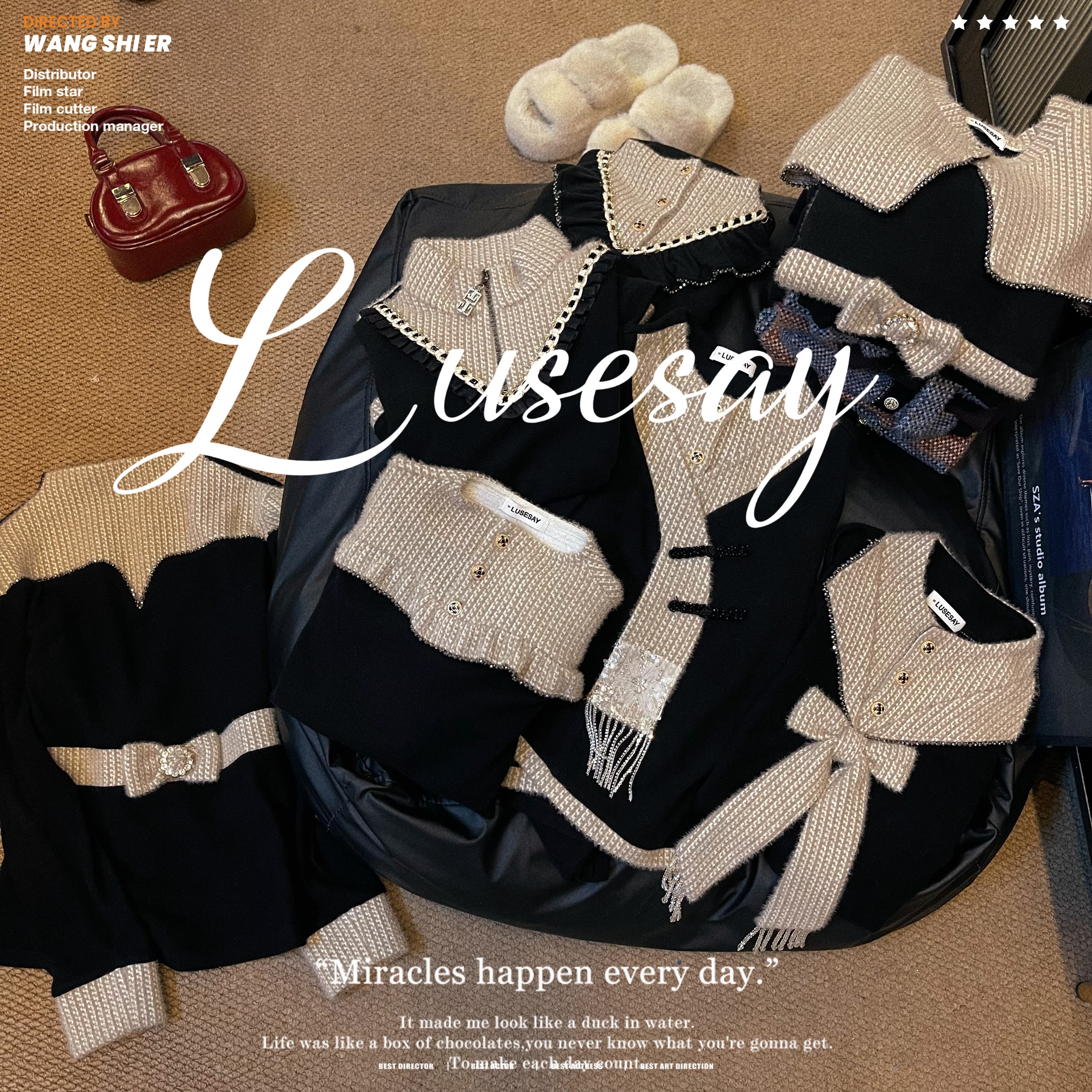 【 设计感秋冬长袖合集 】2025秋冬时尚百搭休闲显瘦新款上衣xp2