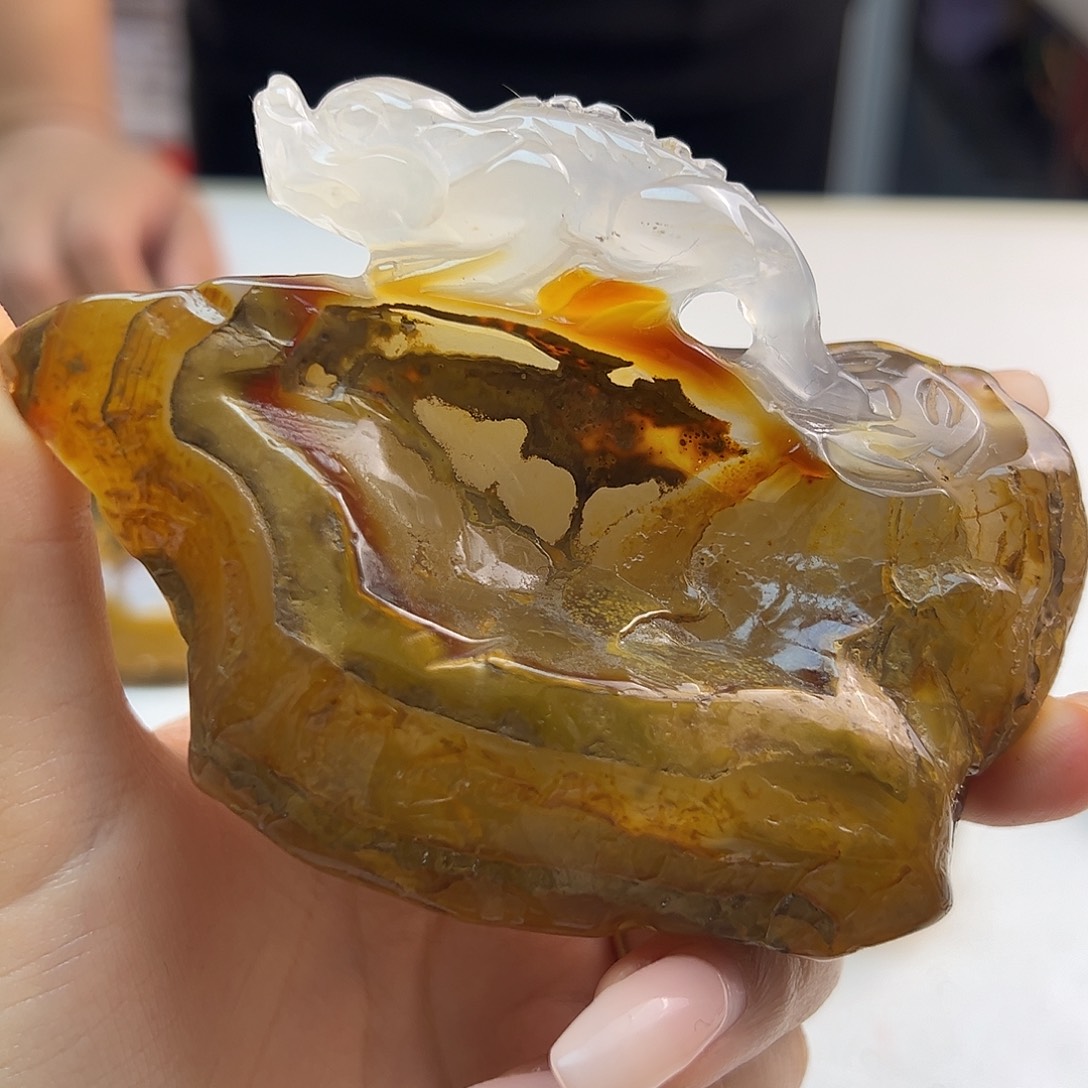 玛瑙/玉髓未镶嵌颈饰