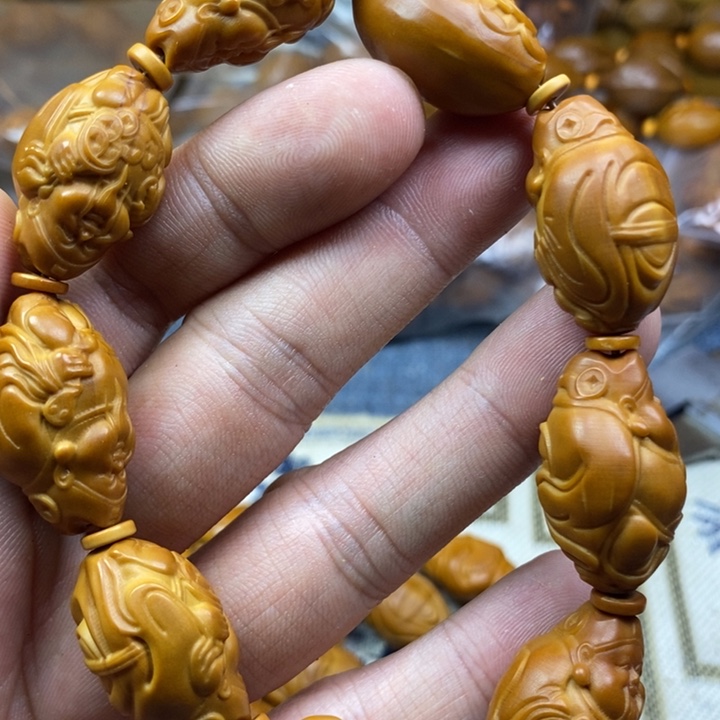 手串/手链橄榄核橄榄核雕工艺手串