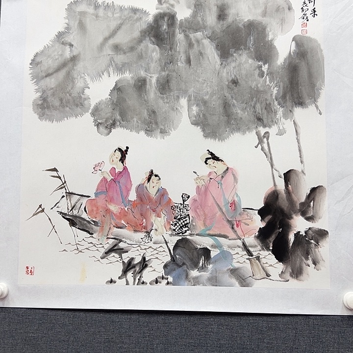 国画书画作品多次