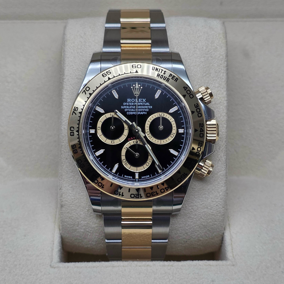 未使用 Rolex/劳力士 劳力士/Rolex间金黑武士迪通拿9月未使用