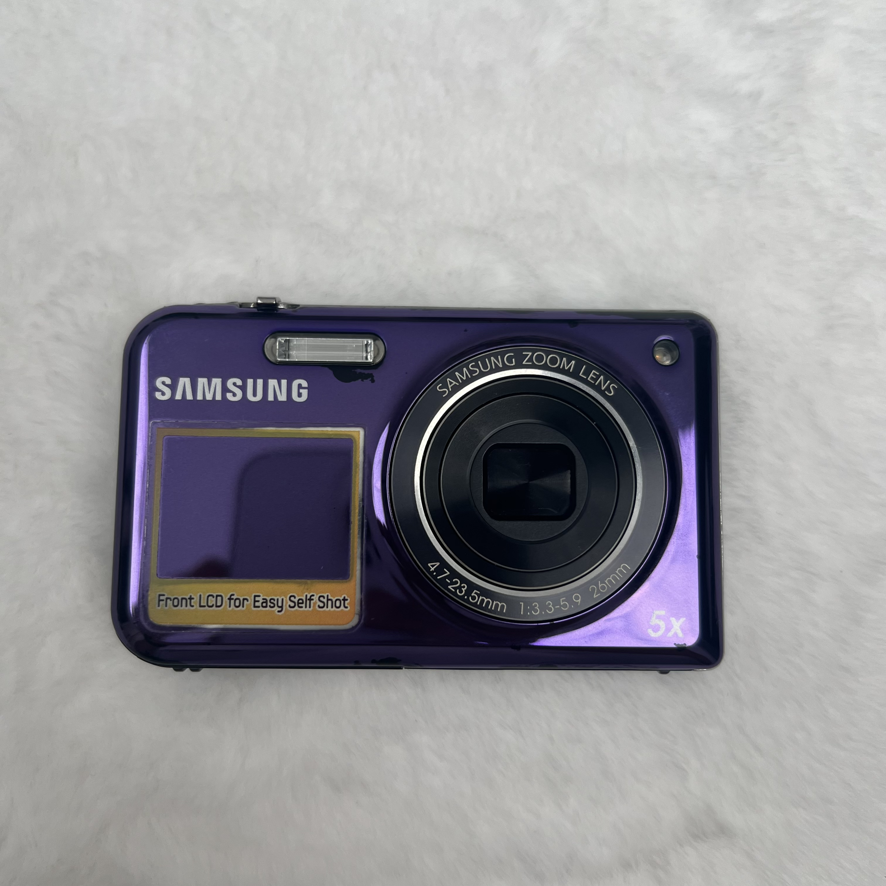 9新 Samsung/三星 PL170紫色1600w像素双面屏可自拍5倍光变