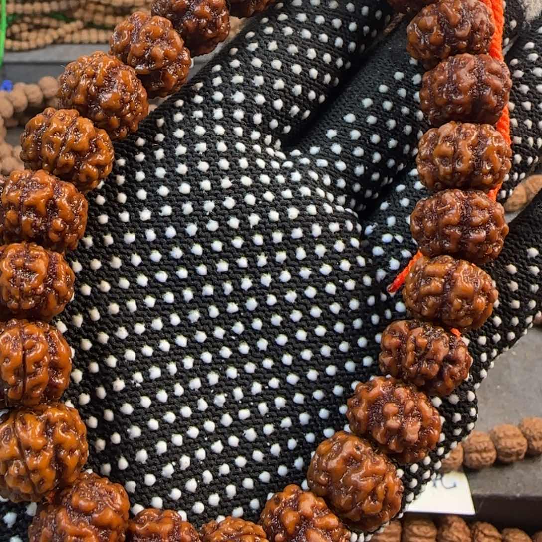 金刚菩提吊坠14方印梅花手串