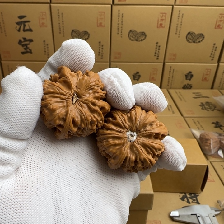 文玩核桃吊坠p****简单包装玉龙三棱