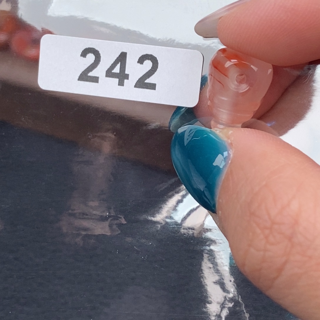 南红玛瑙未镶嵌手链卡9.3