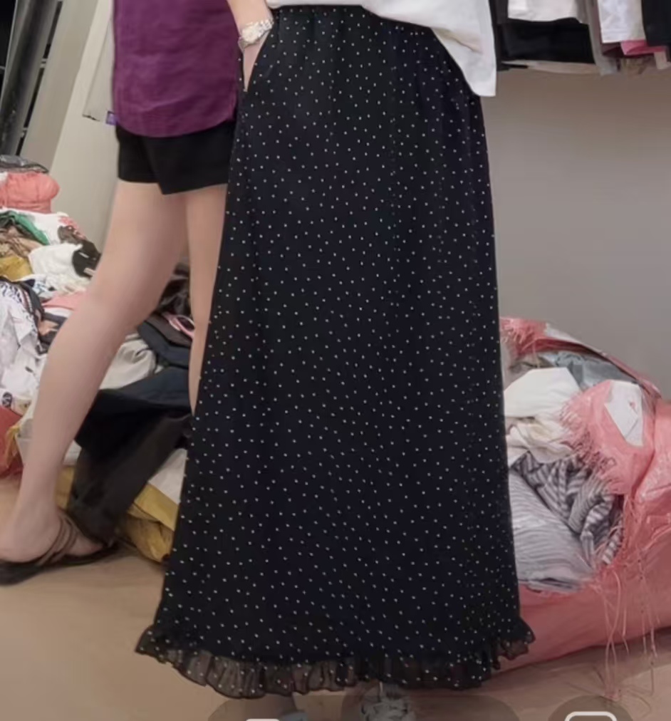 【奈野喜】韩国东大门正品 /波点蕾丝裙【NO退NO换】