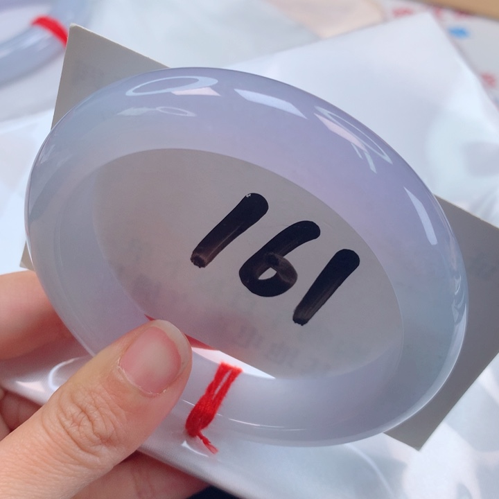 翡翠手镯未镶嵌伊***妆冰春彩