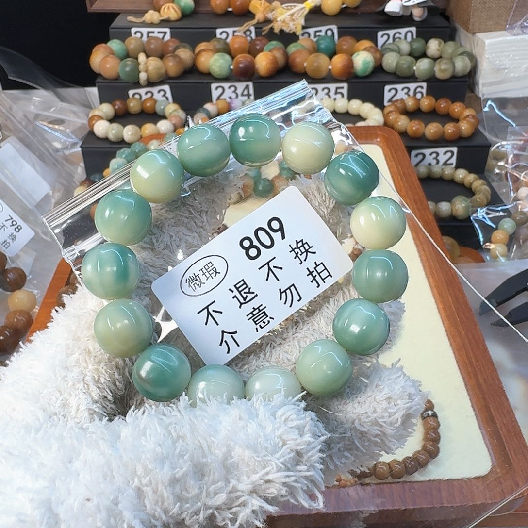 菩提根/象牙果手串u***^