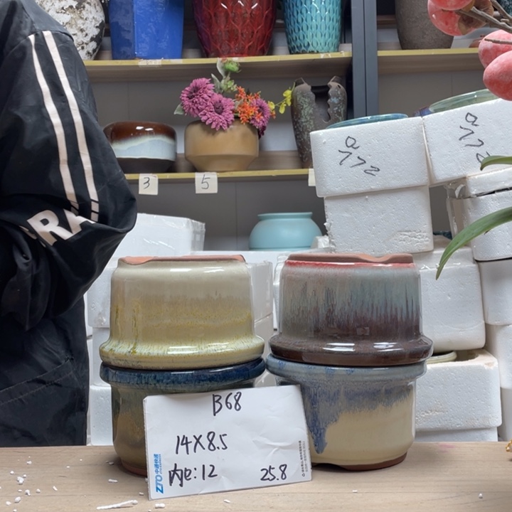 粗陶多肉花盆微瑕68