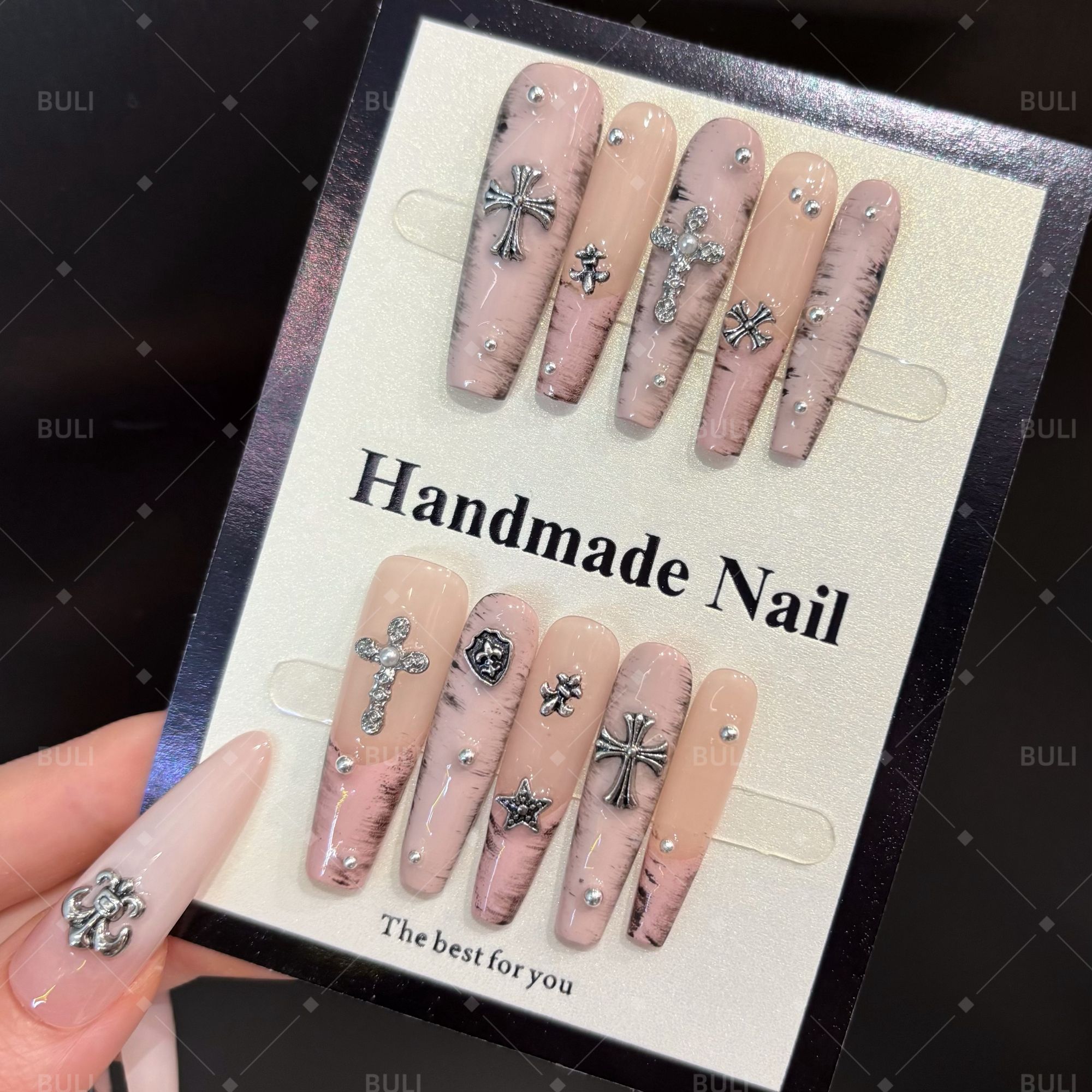 【【 编号 009  】】BULI穿戴甲，一单包邮~！手工