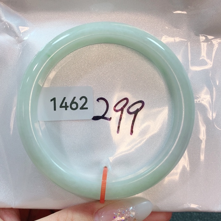 翡翠手镯未镶嵌天然翡翠手镯59