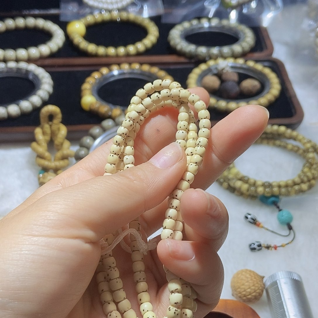 星月菩提手串大*锅藏式直切5