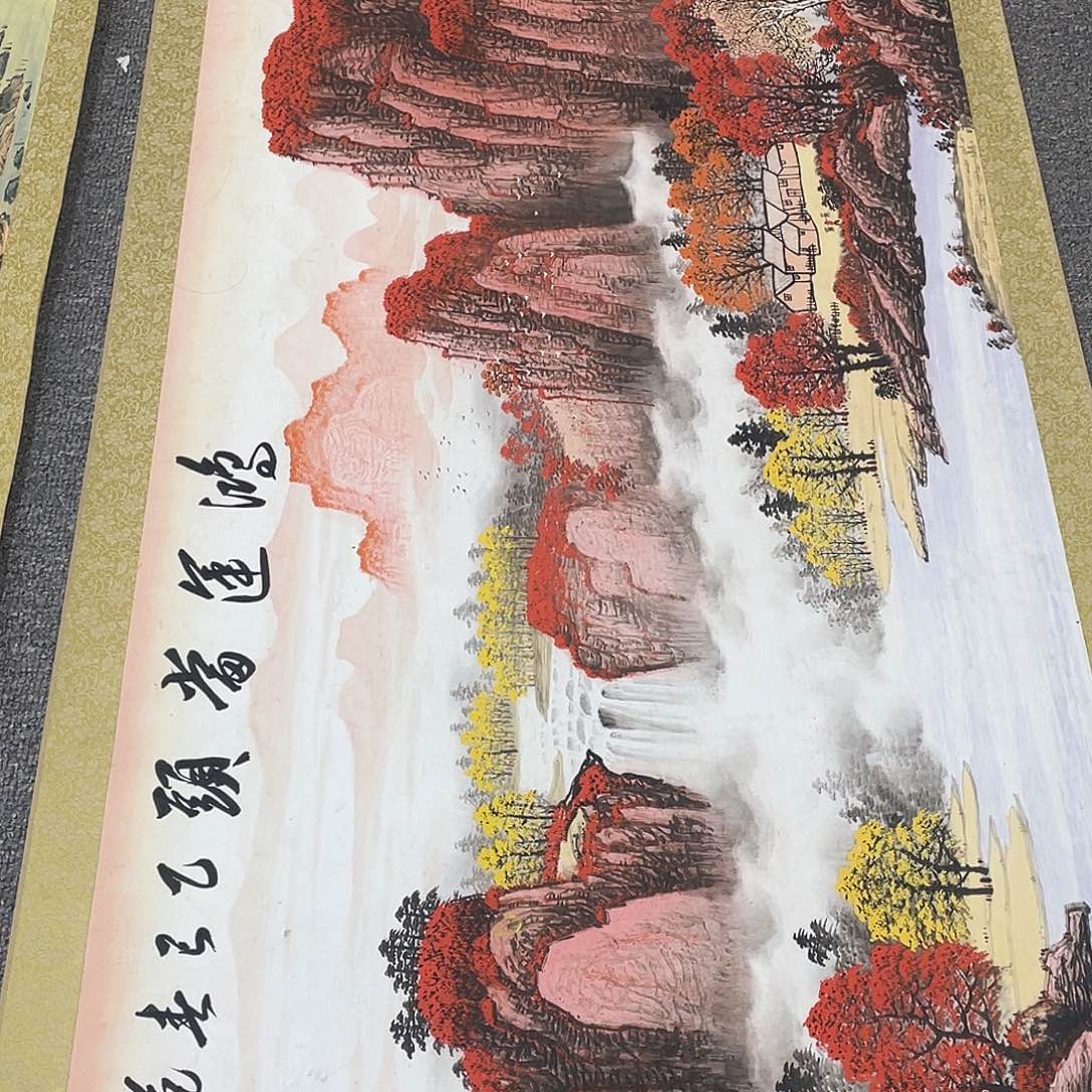 国画老师手笔手绘作品y