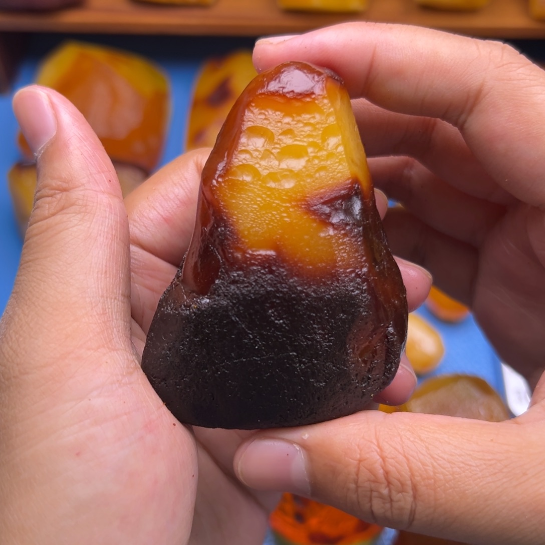 定制琥珀未镶嵌12345678