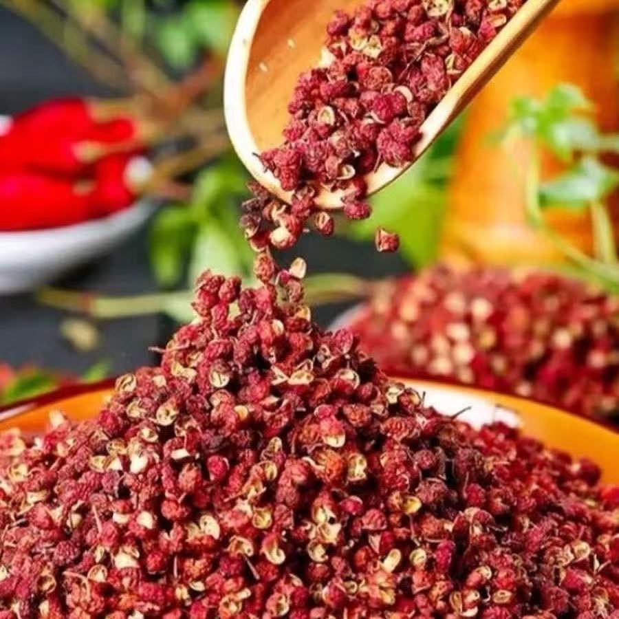 新货红花椒特级大红袍粒特香特麻无籽花椒批发商用花椒粒食用