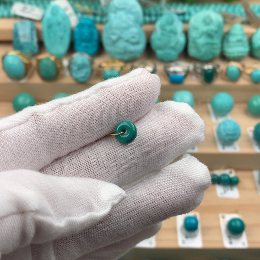 绿松石配饰未镶嵌7.6