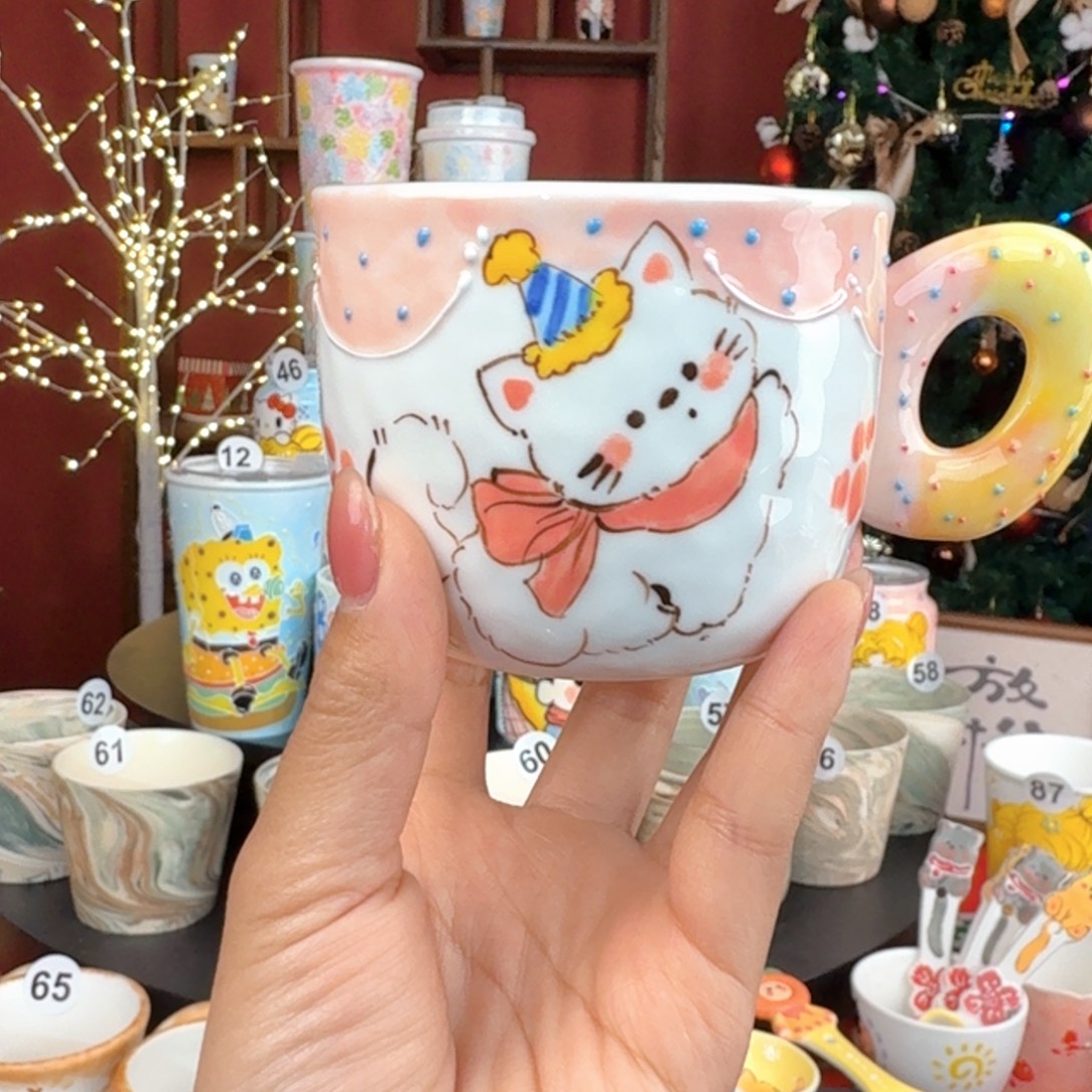 陶景德镇手绘高温釉下彩
