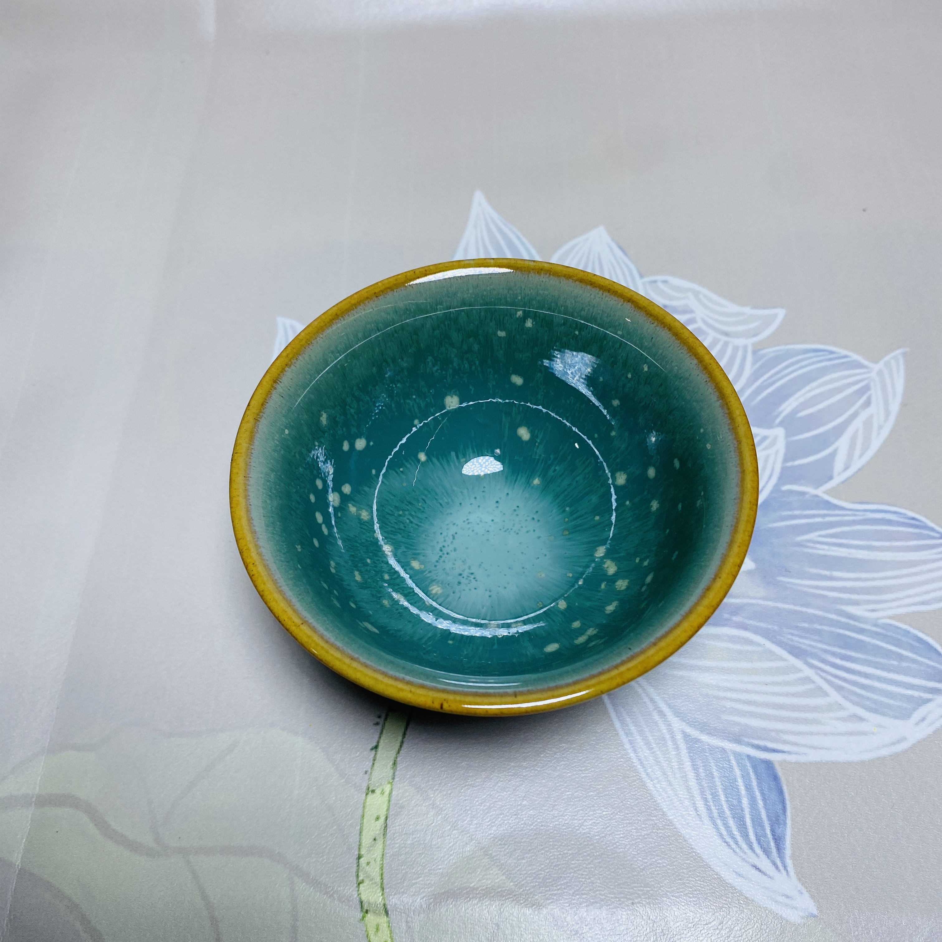 建窑建盏天目盏陶瓷主人杯茶具原矿原釉瓷器纯手工品茗杯茶盏茶杯