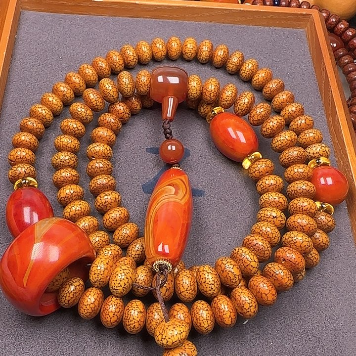 星月菩提吊坠小*星月菩提吊坠