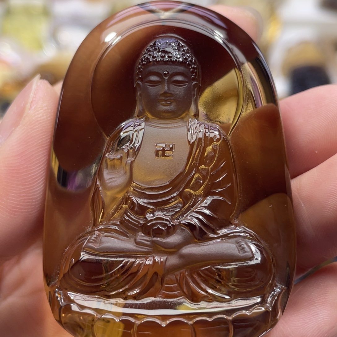 未镶嵌颈饰水晶定制