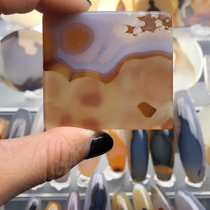 查罗石未镶嵌珠宝半成品53