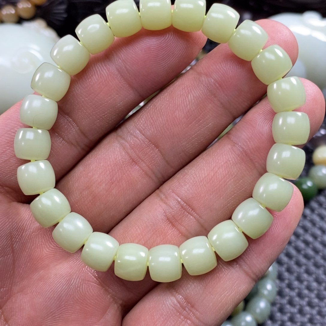 和田玉手链未镶嵌