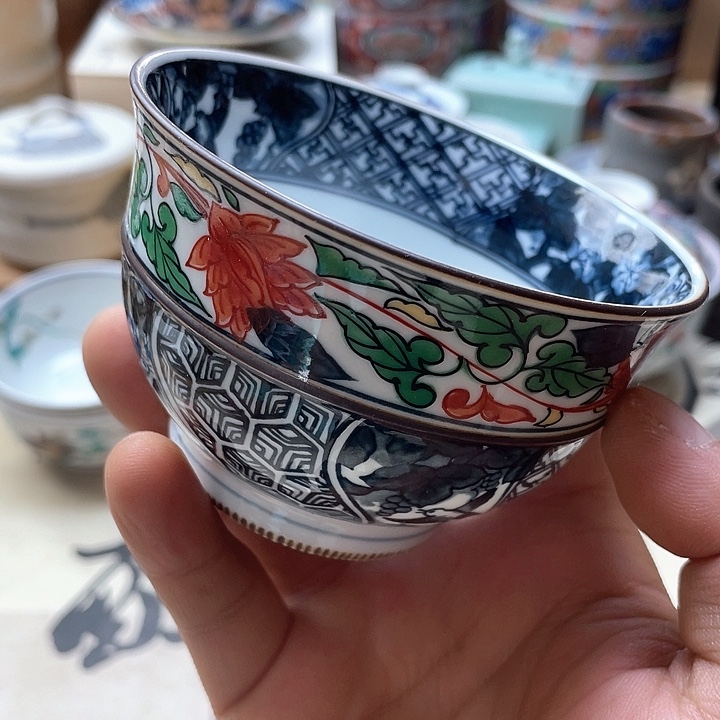 瓷片008 一人直播，看品直播间说序号