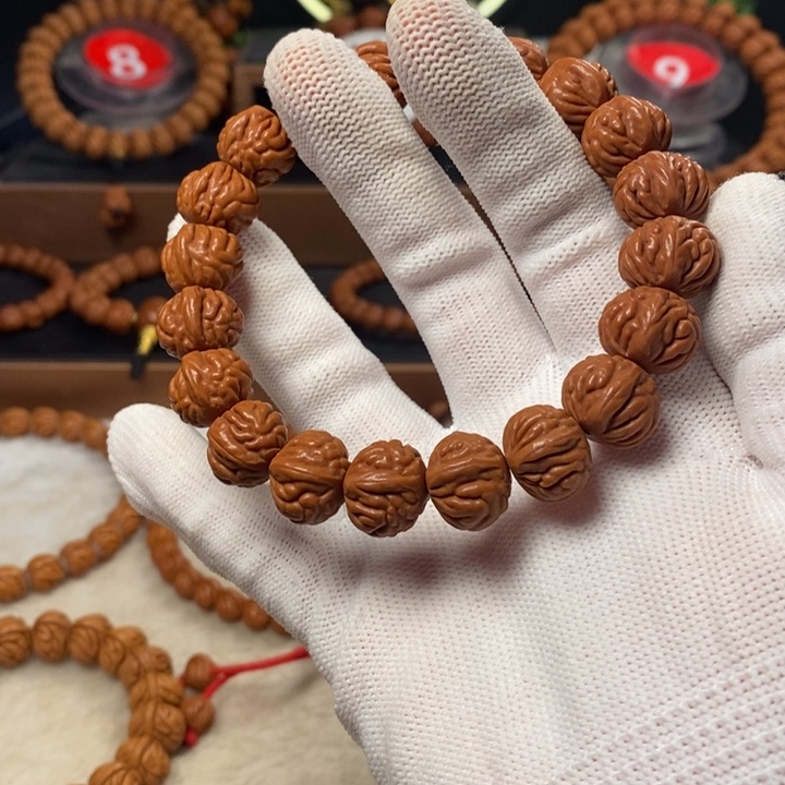 桃核吊坠秦岭龙纹