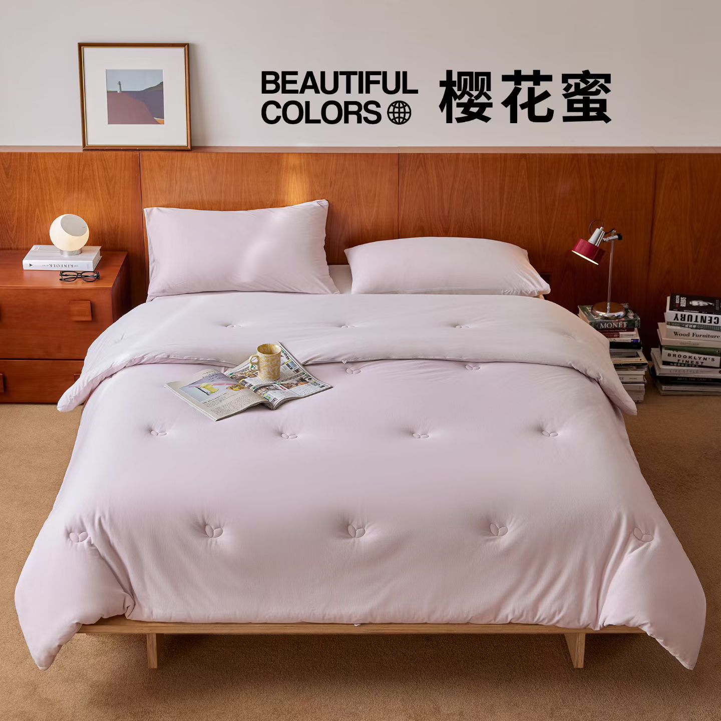 【晴美】软泡芙德国进口ADVANSA全棉针织抑螨水洗懒人被-全系列