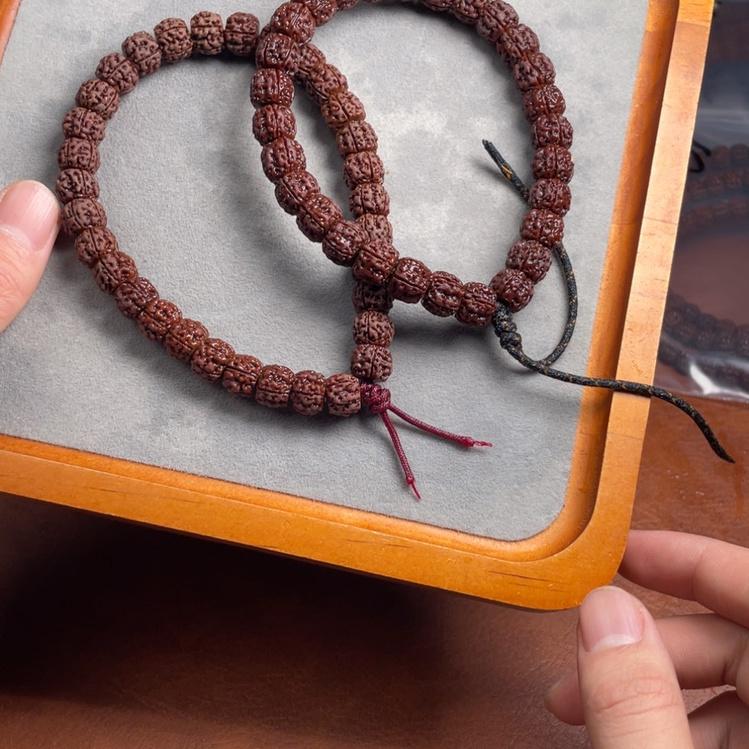 金刚菩提吊坠藏切盘龙手持尺寸11