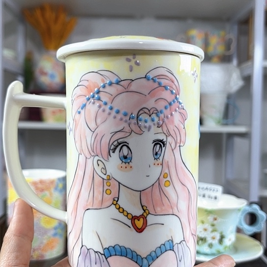 手绘高温釉下彩陶瓷