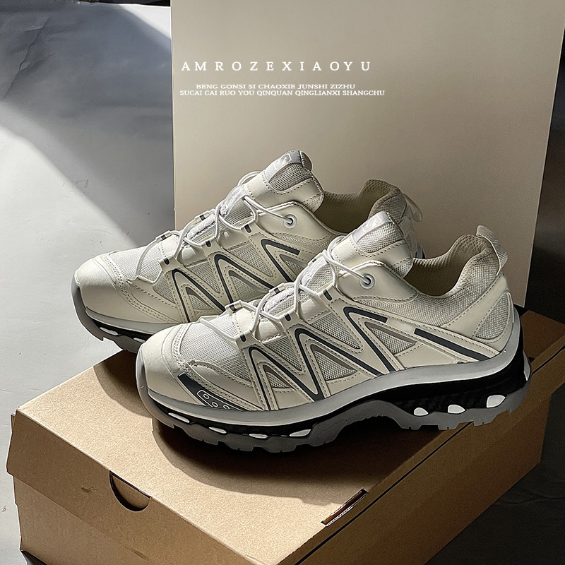 莆田xt6quet登山鞋时尚百搭休闲运动鞋健身男鞋女款减震跑步鞋