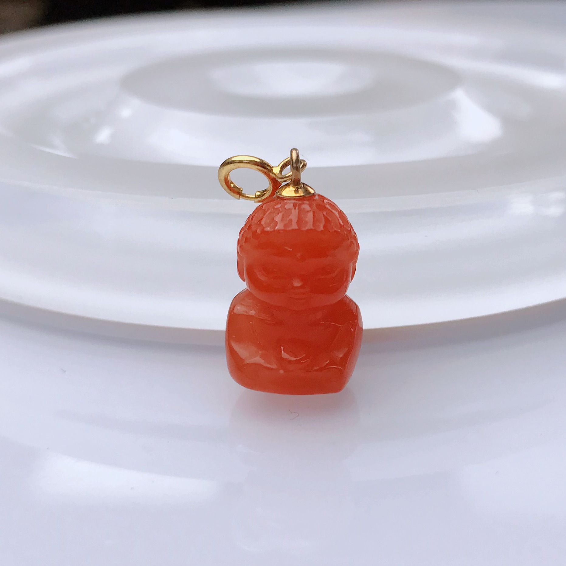 【小雪】南红保山宝宝佛吊坠一个（多样式发其一）不含证书