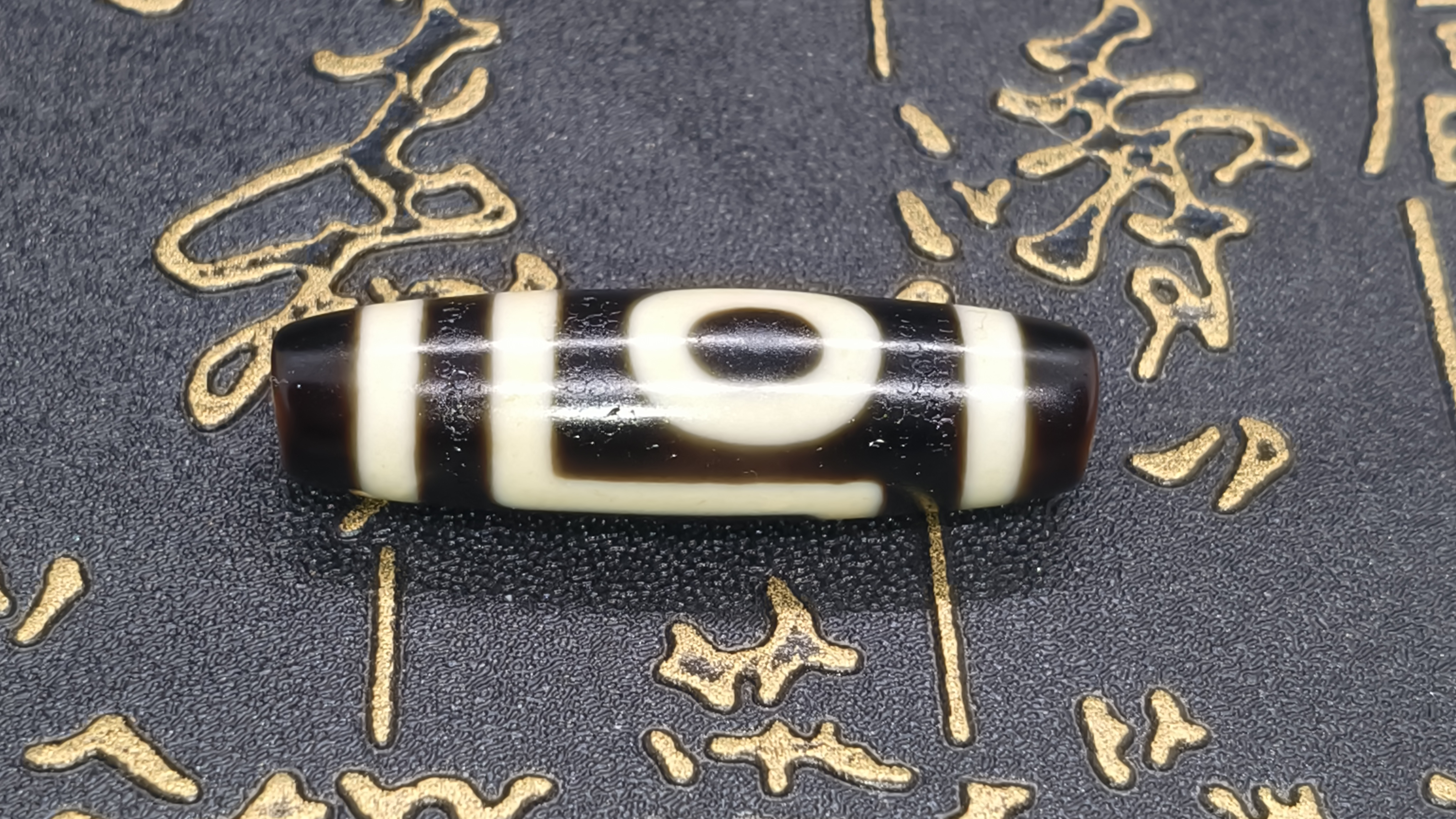 【雪微·建成黑金系列玛瑙珠】40+尺寸折现二眼 玛瑙项链