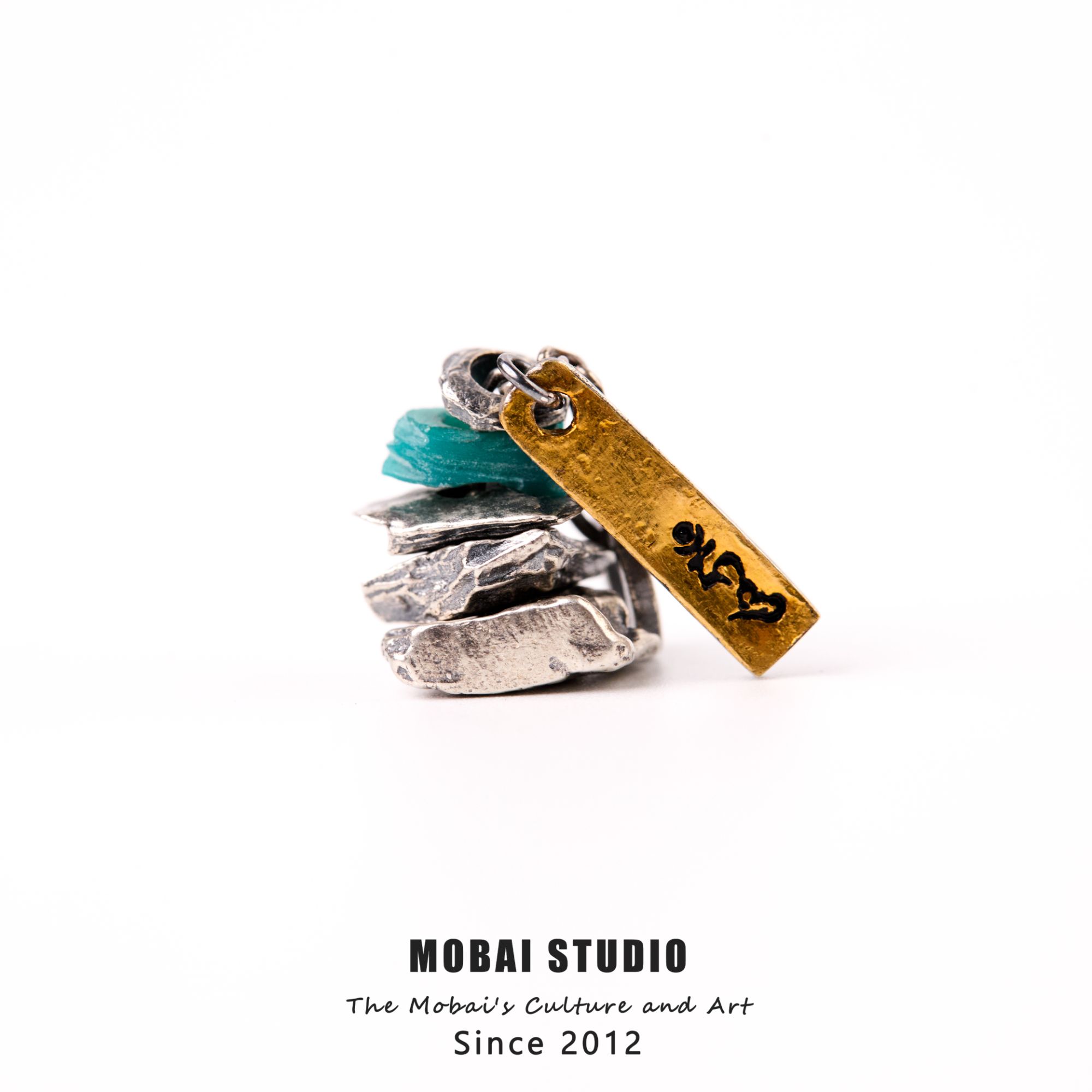 MOBAI默白发售-「三房五舍·朵邦题材」银版原创手工侧挂