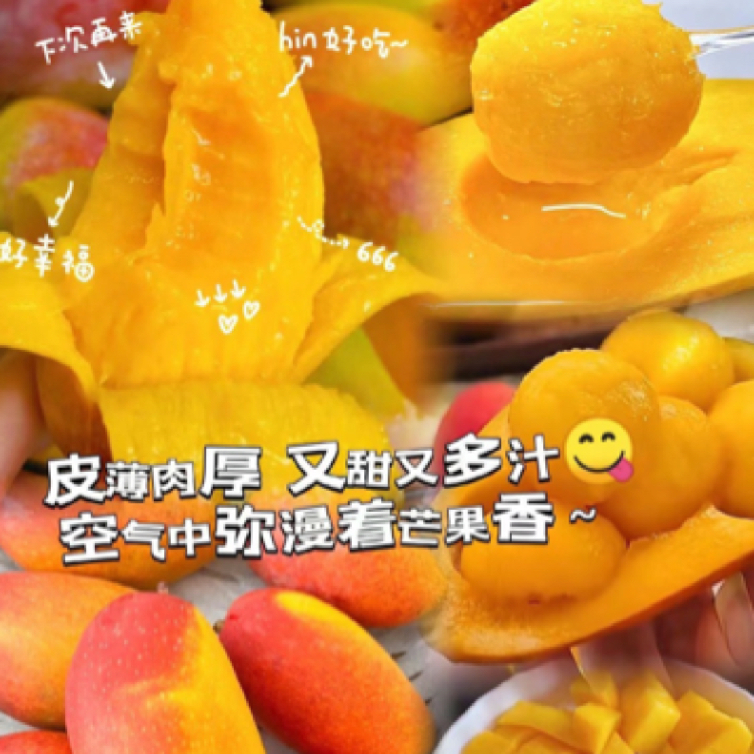 超甜贵妃芒放软了吃下单备注生熟